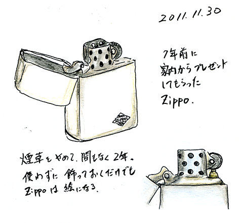 2011-11-30　Zippoライター